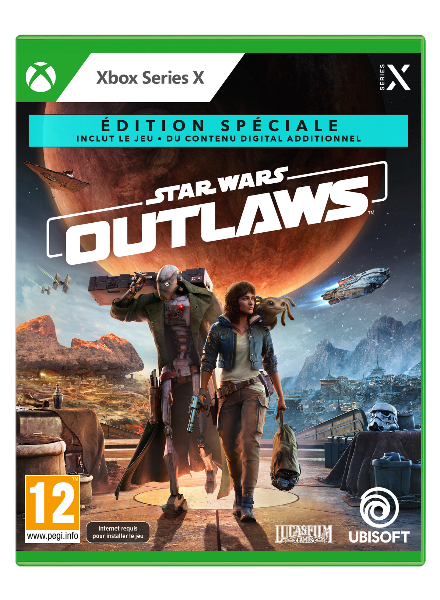 Star Wars Outlaws Edition Spéciale D1 Exclusivité Micromania   XBOX SERIES X