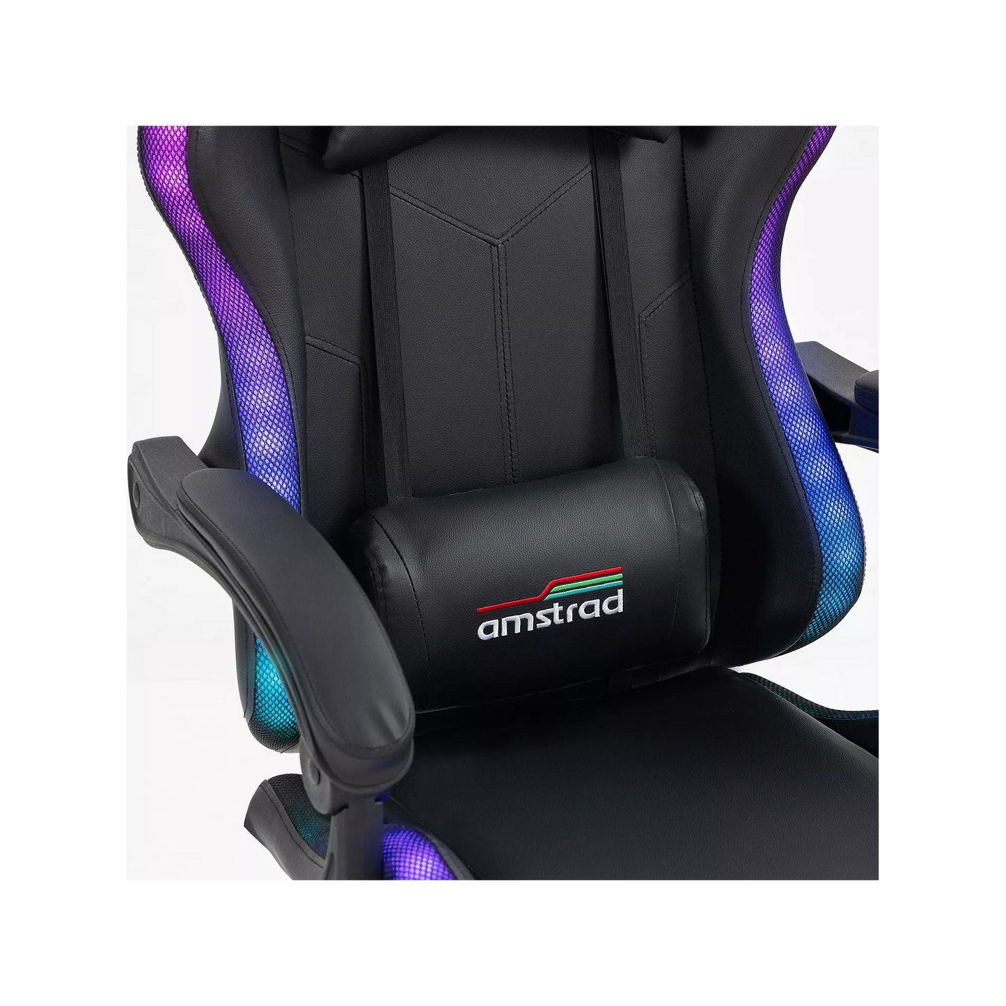 Chaise gaming AMSTRAD AVEC LED DARKSIDE 366 effets