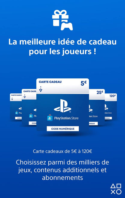 100€ Carte Cadeau PlayStation |Compte PSN français uniquement [Code par Email]