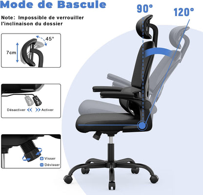 Chaise de Bureau Ergonomique