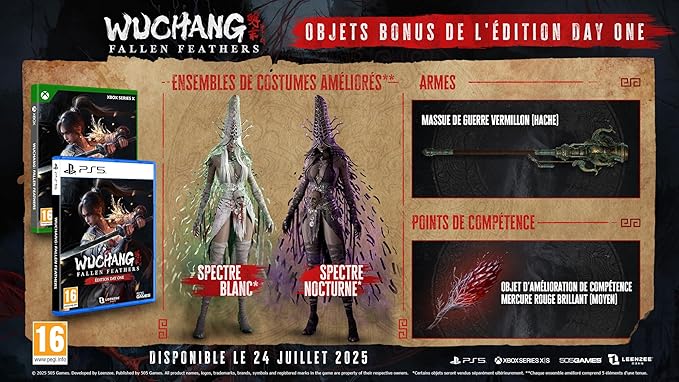 Wuchang Fallen Feathers Edition Day One PlayStation 5