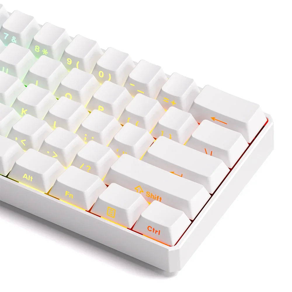 AKKO MonsGeek FUN60 ULTRA HE Wireless ANSI US Blanc