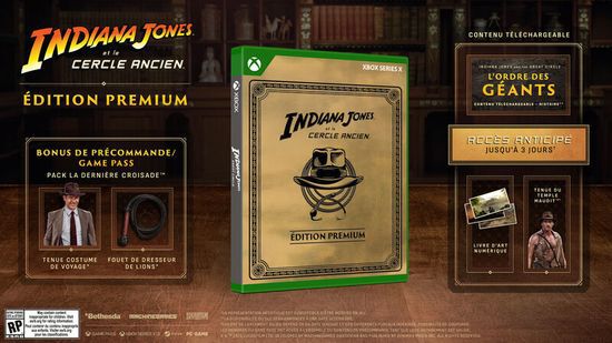 Indiana Jones Et Le Cercle Ancien Edition Premium   XBOX SERIES X