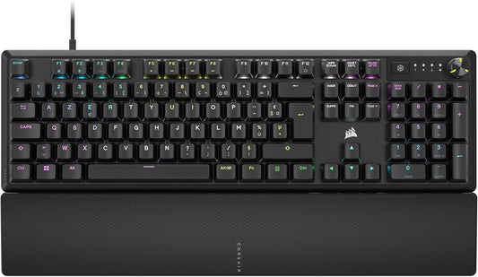 Corsair Clavier gaming mécanique K70 CORE RGB — Gris acier